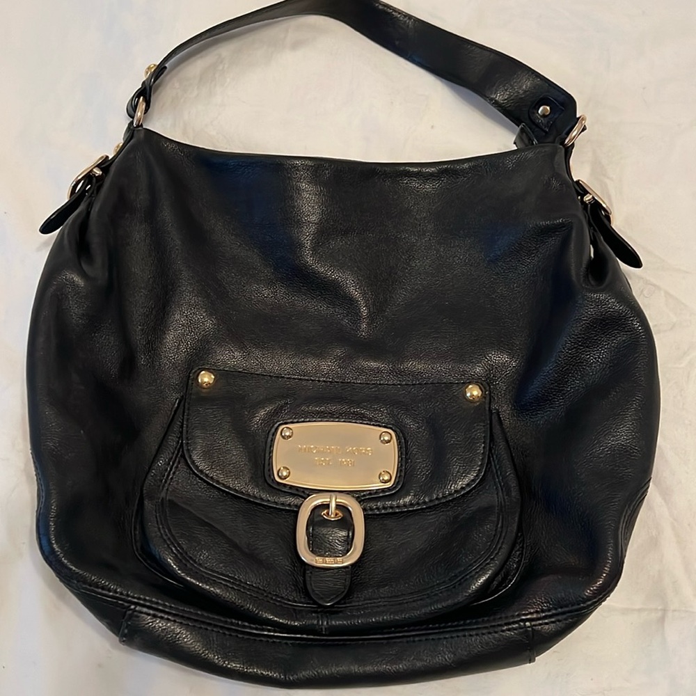 Michael lots leather hobo bag